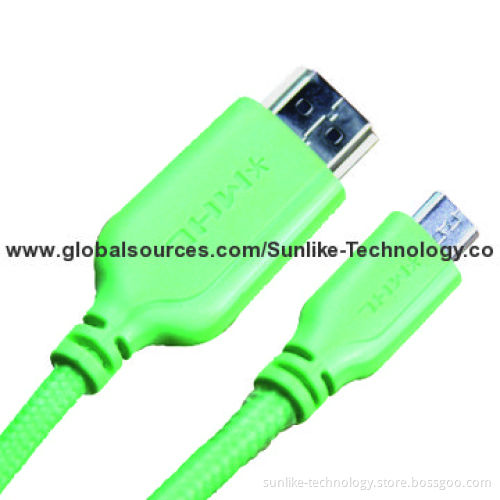 MHL Cable with Ultra-soft Cable